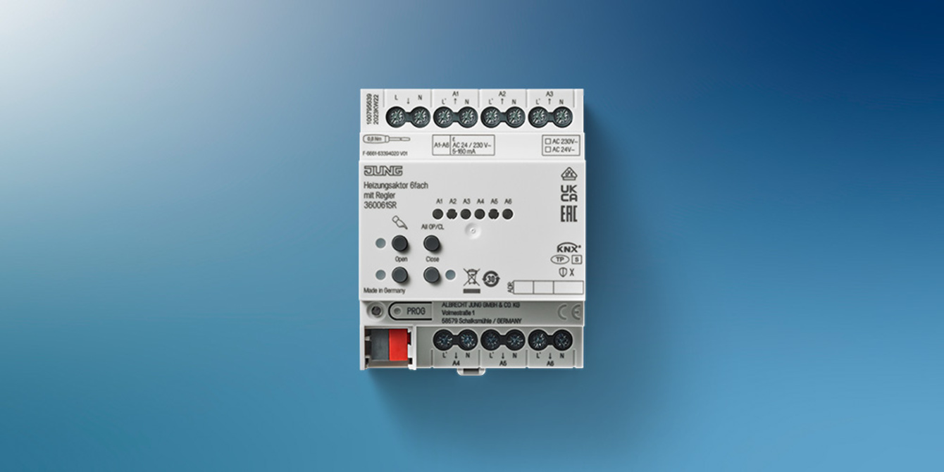 KNX Heizungsaktor 6-fach bei Merz GmbH in Erlangen