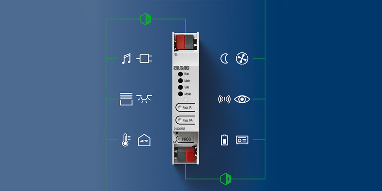 KNX Bereichs- und Linienkoppler bei Merz GmbH in Erlangen