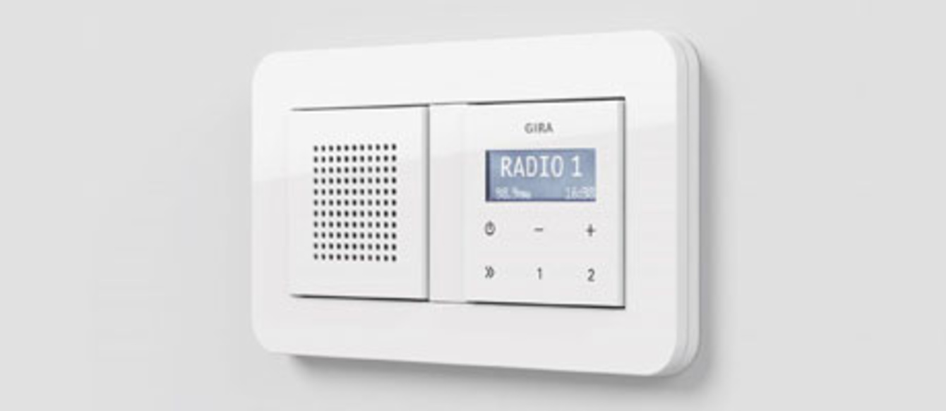 Gira Radio bei Merz GmbH in Erlangen