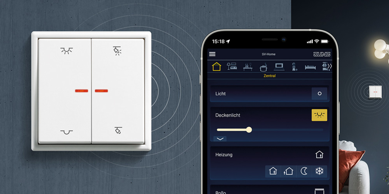 KNX RF Taster bei Merz GmbH in Erlangen